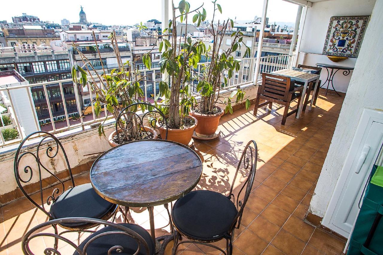 Ferienwohnung The Gran Via Penthouse Barcelona Exterior foto