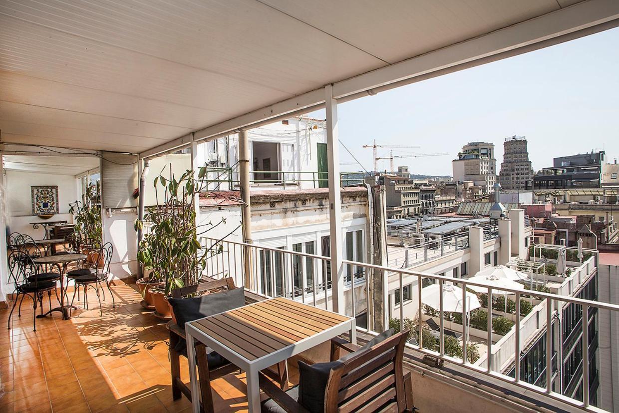 Ferienwohnung The Gran Via Penthouse Barcelona Exterior foto